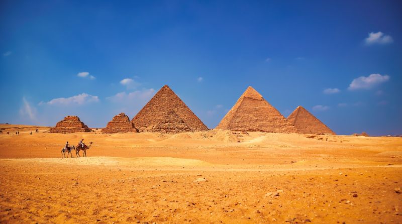 Pyramídy, Egypt